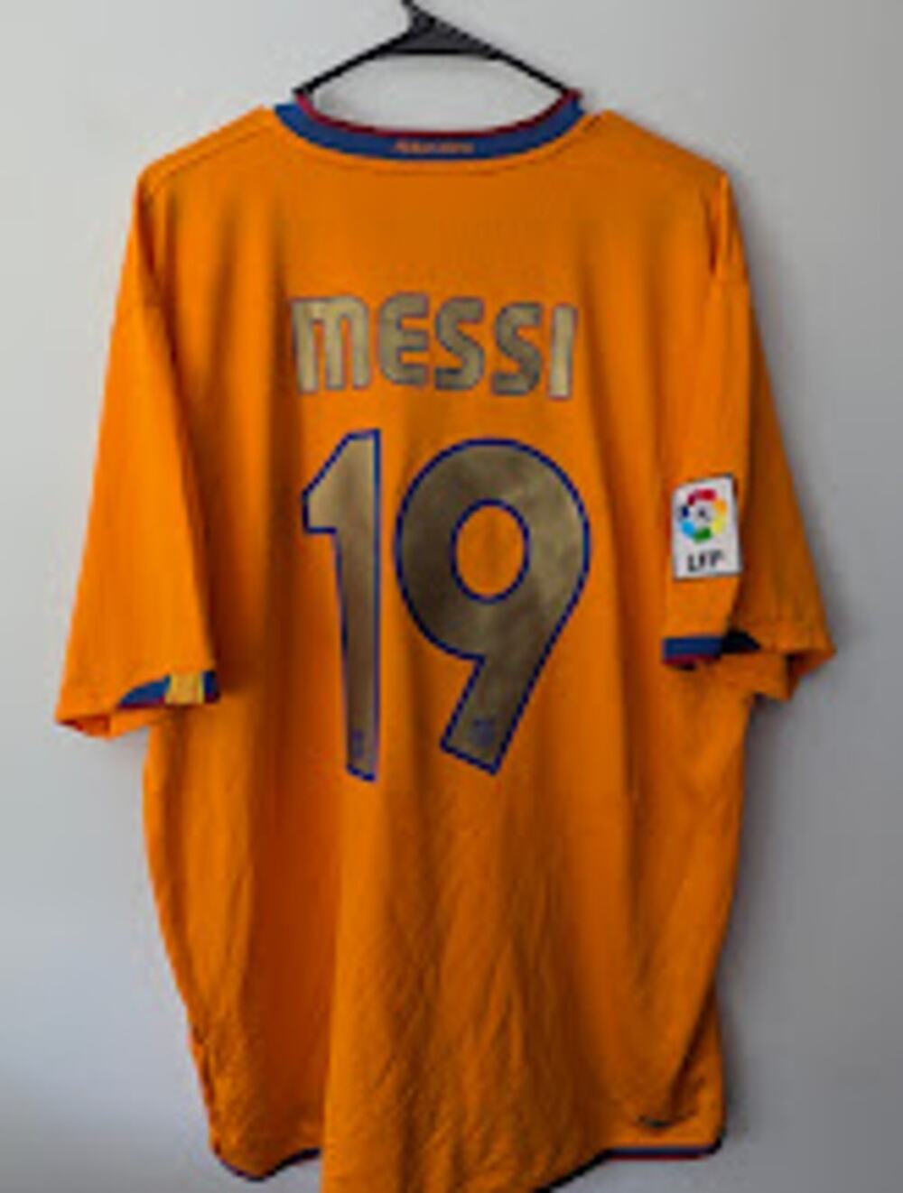 Barcelona Messi 19 Jersey XXL Vintage Soccer Shirt